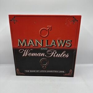 Man Laws and Woman Rules Board Game by TDC Games - Used